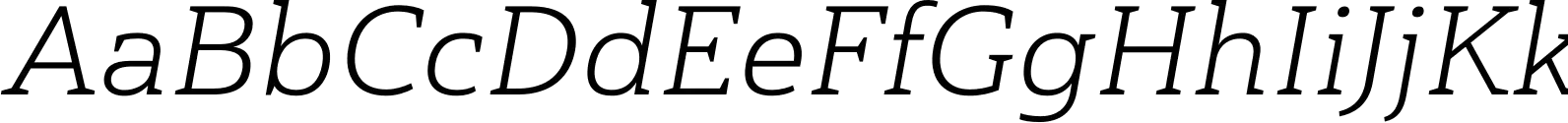 Haboro Slab Ext Light Italic