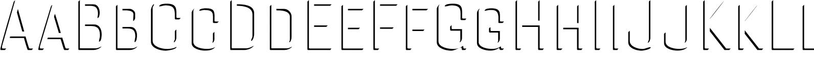 Gineso Titling Accent Thin