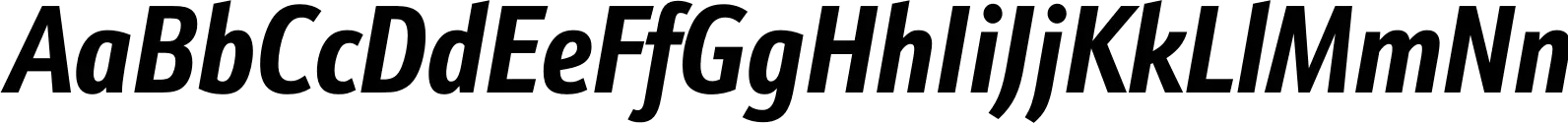 Schnebel Sans ME Comp Bold Italic