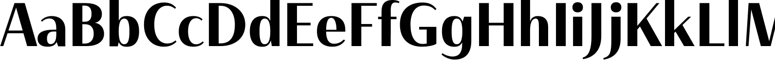 Haboro Contrast Condensed Bold