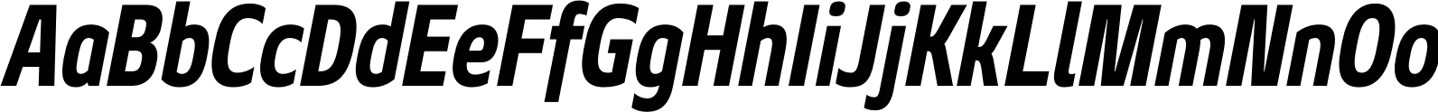 Geon Condensed ExtraBold Italic