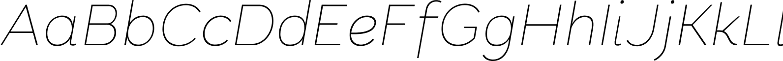 Halcyon Hairline Italic