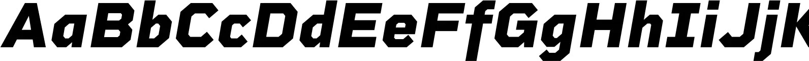 Rigid Square ExtraBold Italic