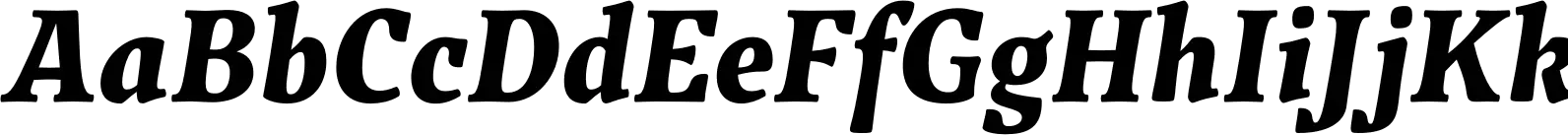 Traction Black Italic