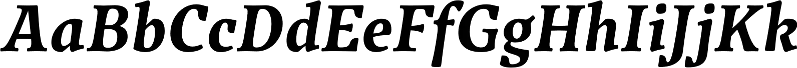 Traction Bold Italic
