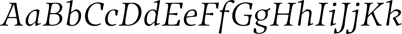 Traction Light Italic