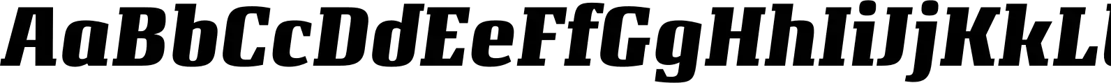 Attorney Black Italic