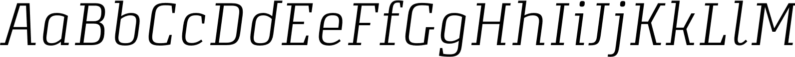 Attorney Light Italic