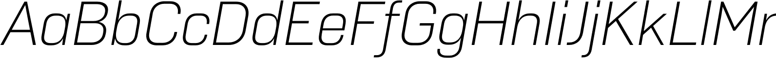 Normative Lt Light Italic