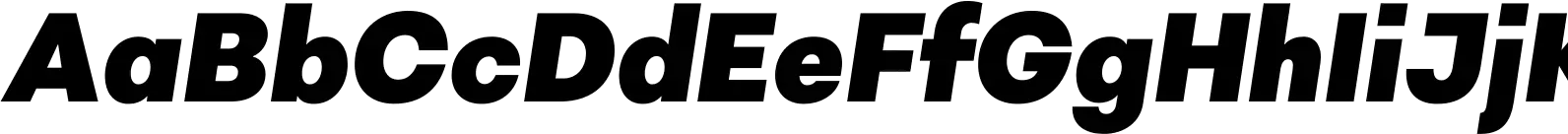 Sonny Condensed Black Italic