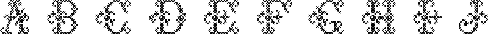Cross Stitch Delicate