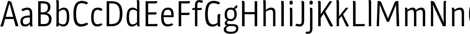 Plantago Condensed Light