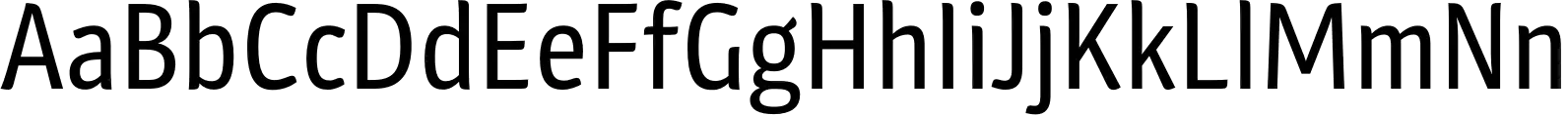Plantago Condensed Regular