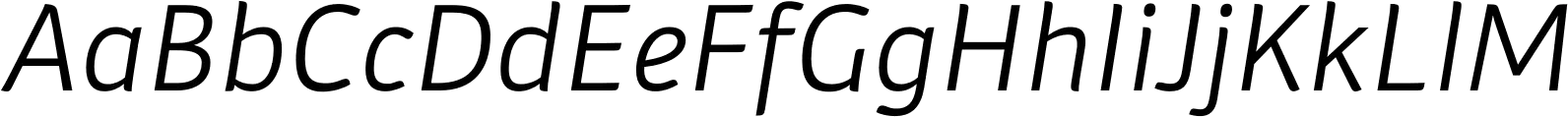 Plantago Extended Light Italic