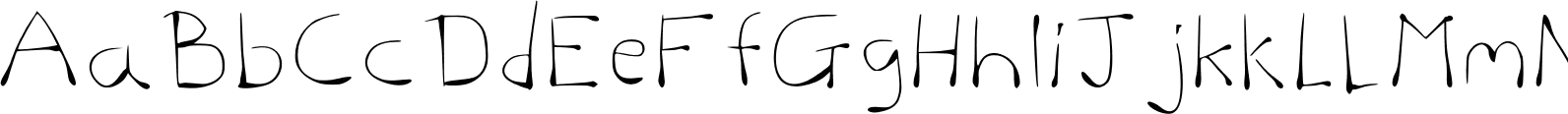 Inky Text Inky Font - FontPath