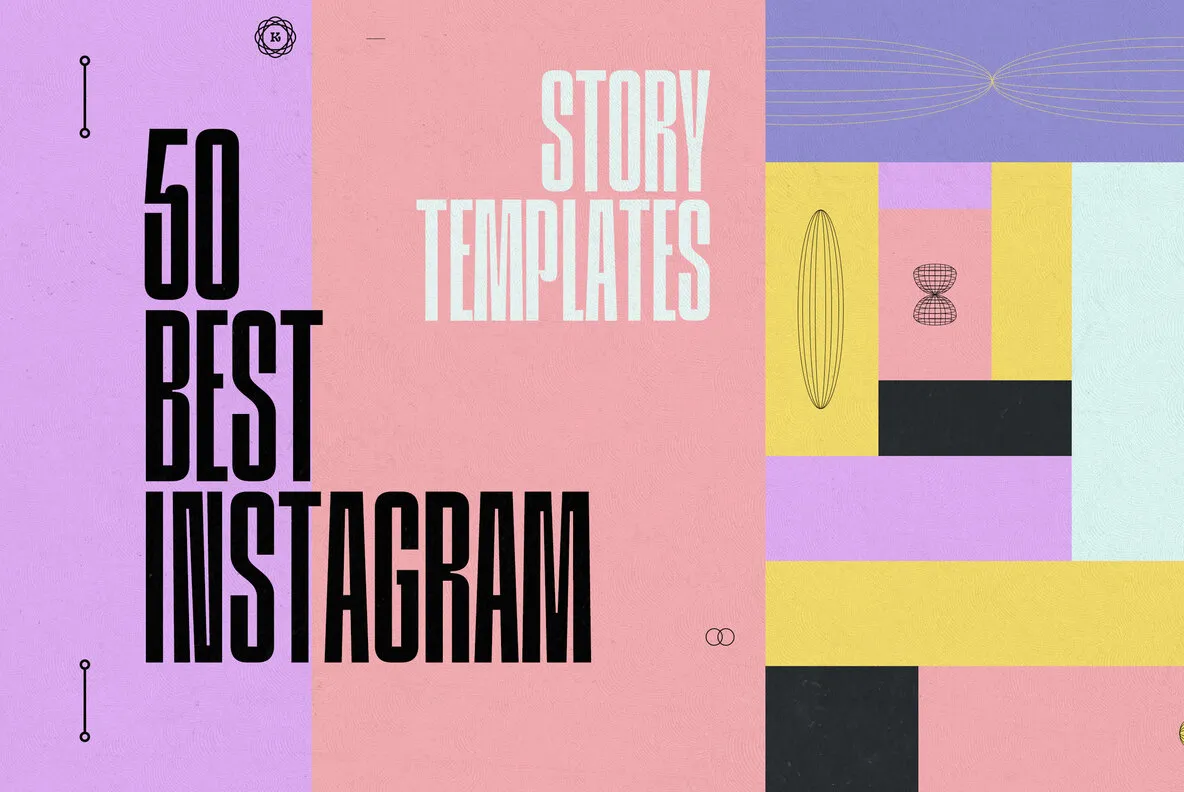 50 Best Instagram Story Templates Collection