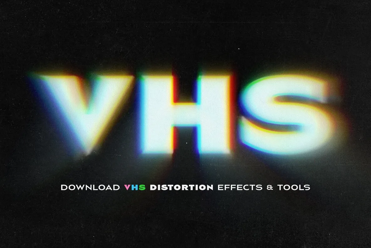 VHS Distortion Effects   Tools  Capture The Glitch Collection