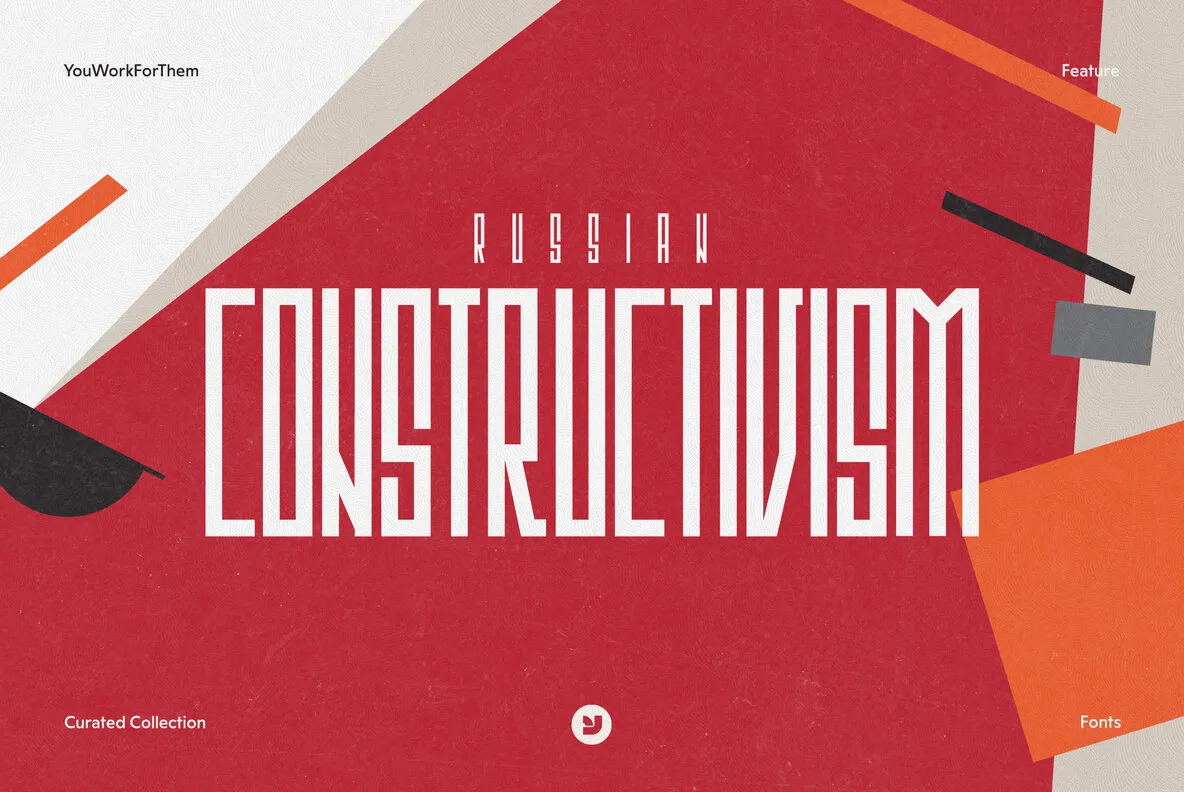Unearth The Past With Russian Constructivism Fonts Collection