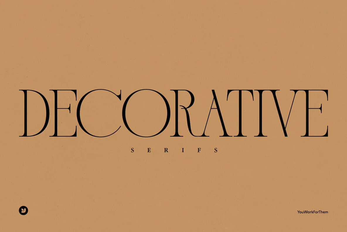 Decorative Serifs  A Showcase Of Ornate Typography Collection