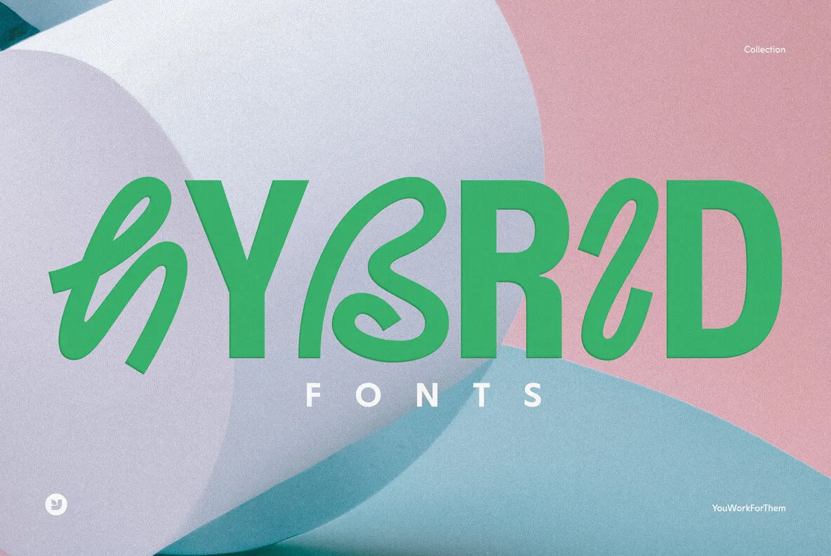 The Best Hybrid Fonts Collection