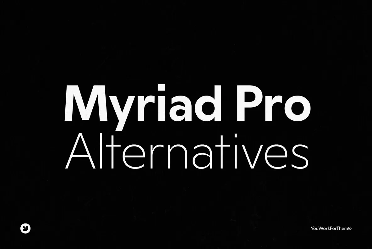 The Best Myriad Pro Font Alternatives Collection
