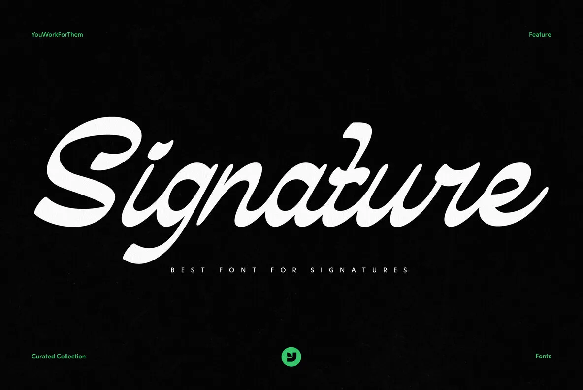 Best Font For Signatures Collection