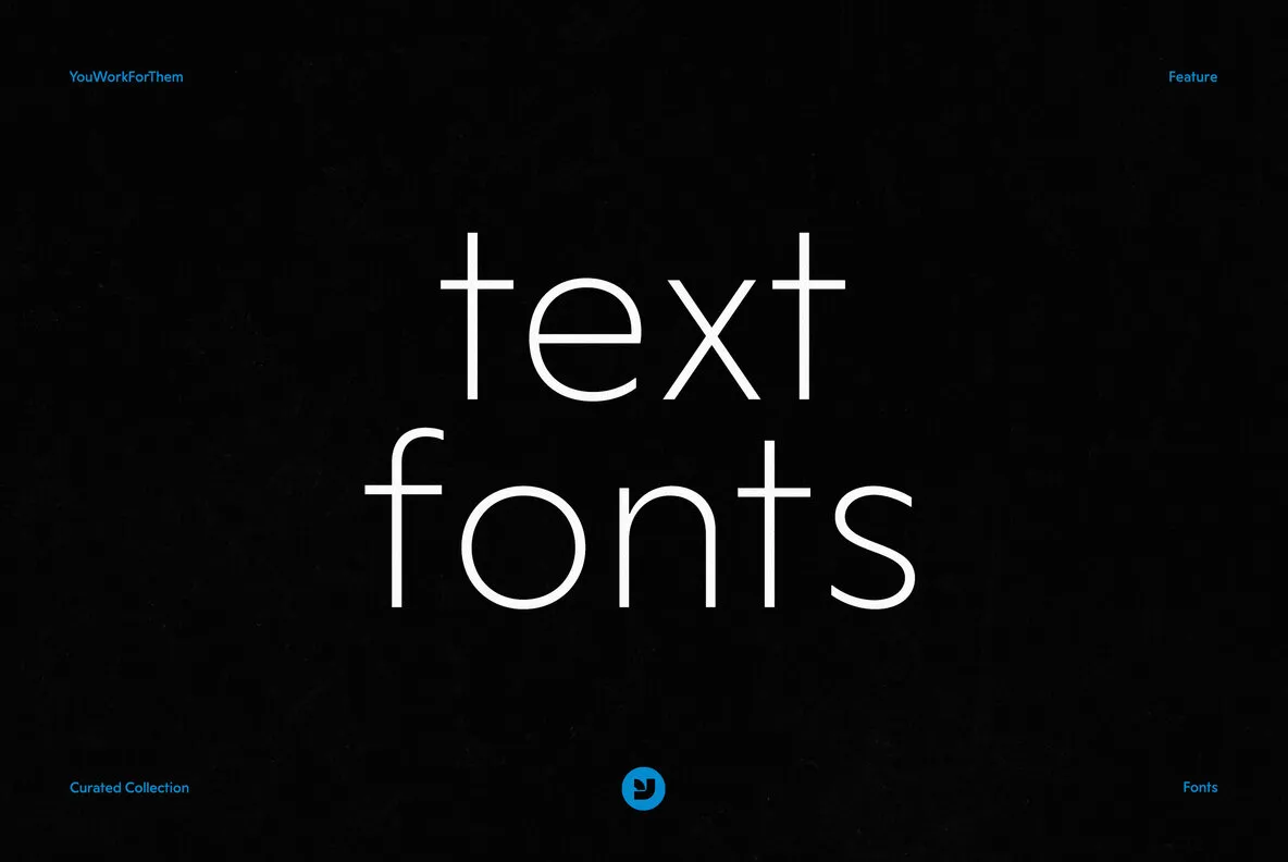 Text Fonts Collection