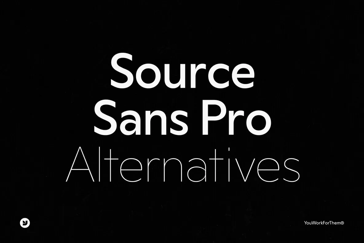 Source Sans Pro Font Alternatives Collection