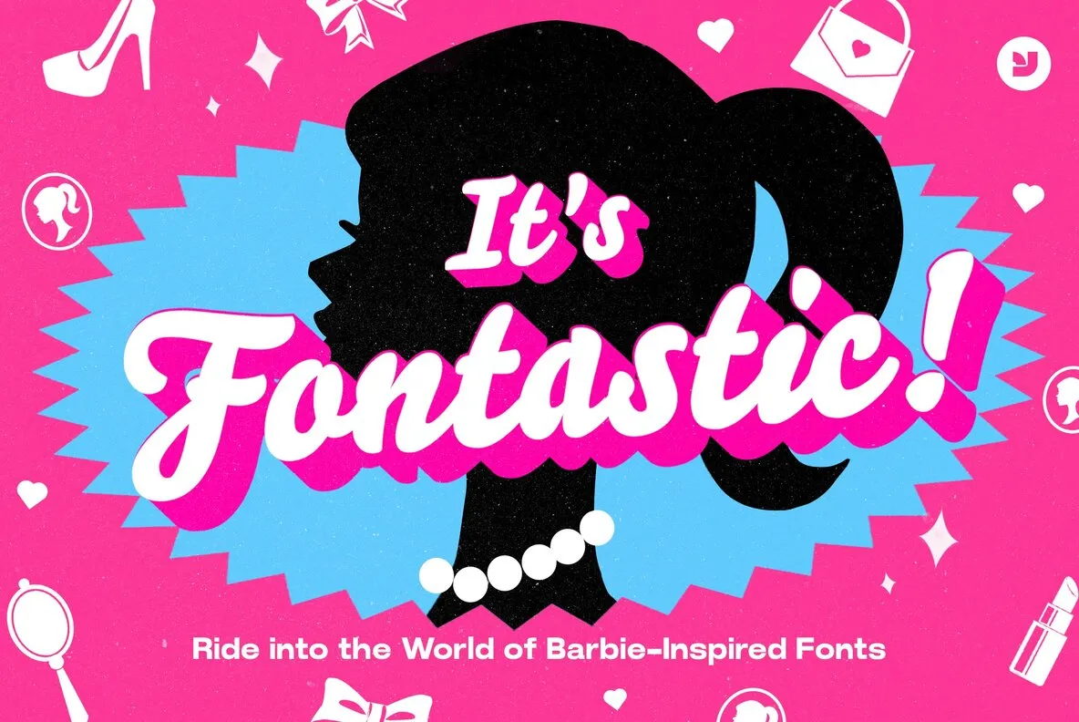 Barbie Fonts  Capturing The Iconic Style Collection