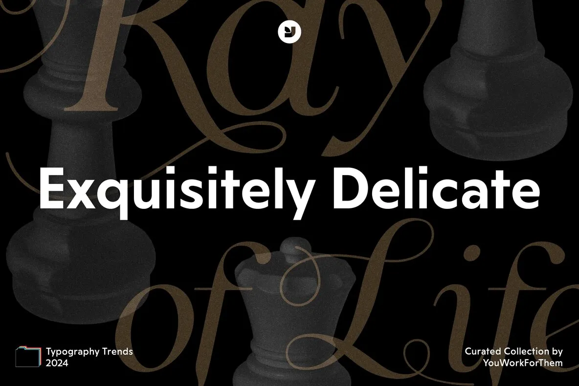 Exquisitely Delicate Fonts Collection