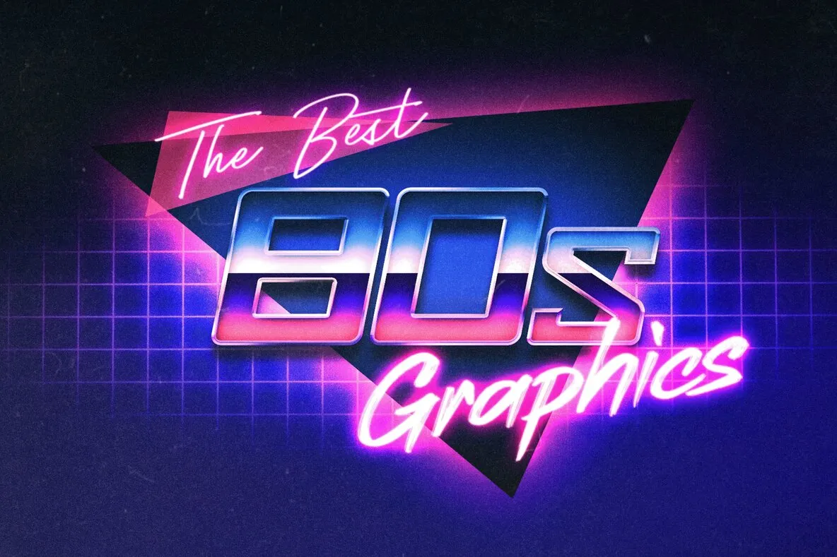 The Best 80s Graphics For Graphic Designers Collection