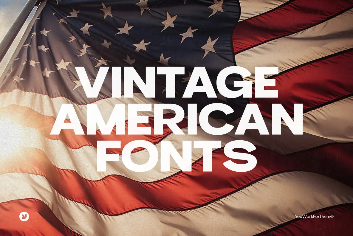 Vintage American Fonts Collection