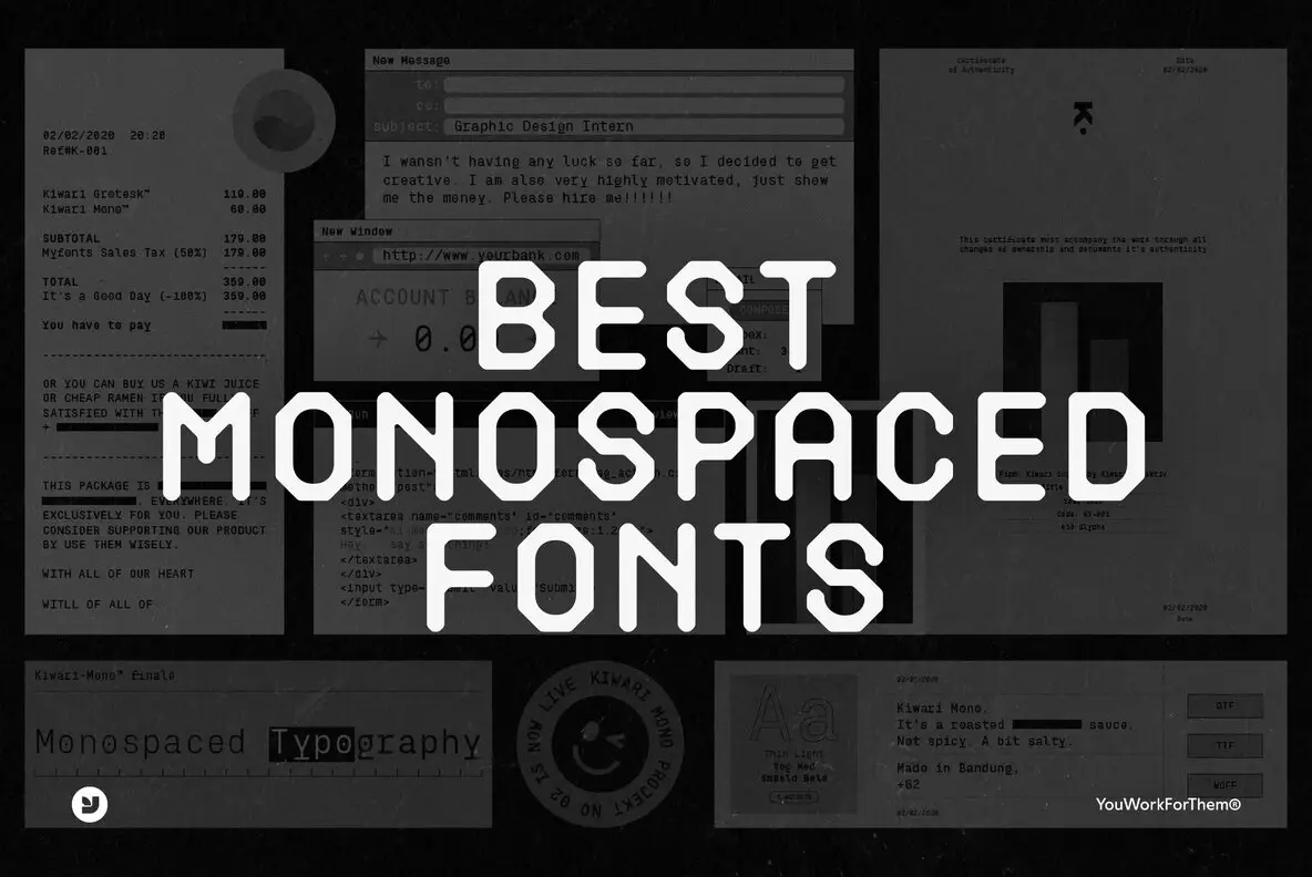 Best Monospaced Fonts Collection