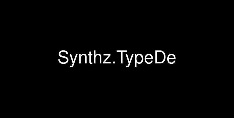 Synthz.TypeDe