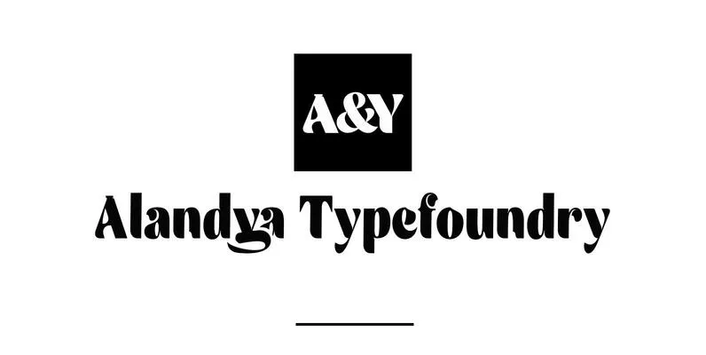 Alandya Typefoundry Studio