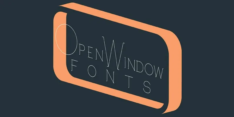 Open Window Fonts
