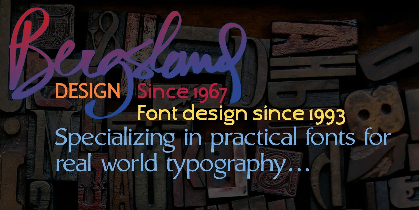 David Bergsland Fonts - YouWorkForThem