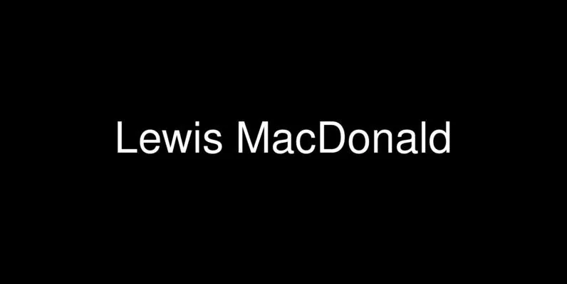 Lewis MacDonald