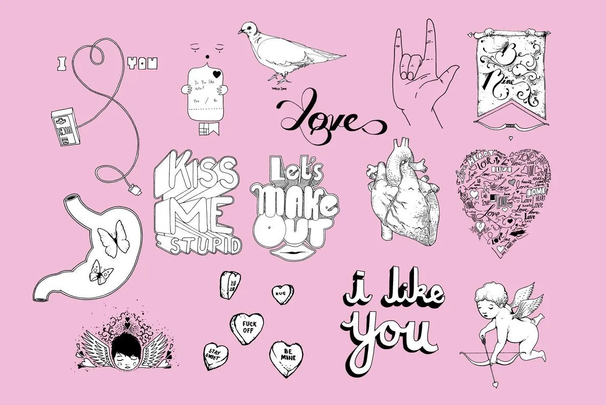 I Heart Love Graphics - YouWorkForThem