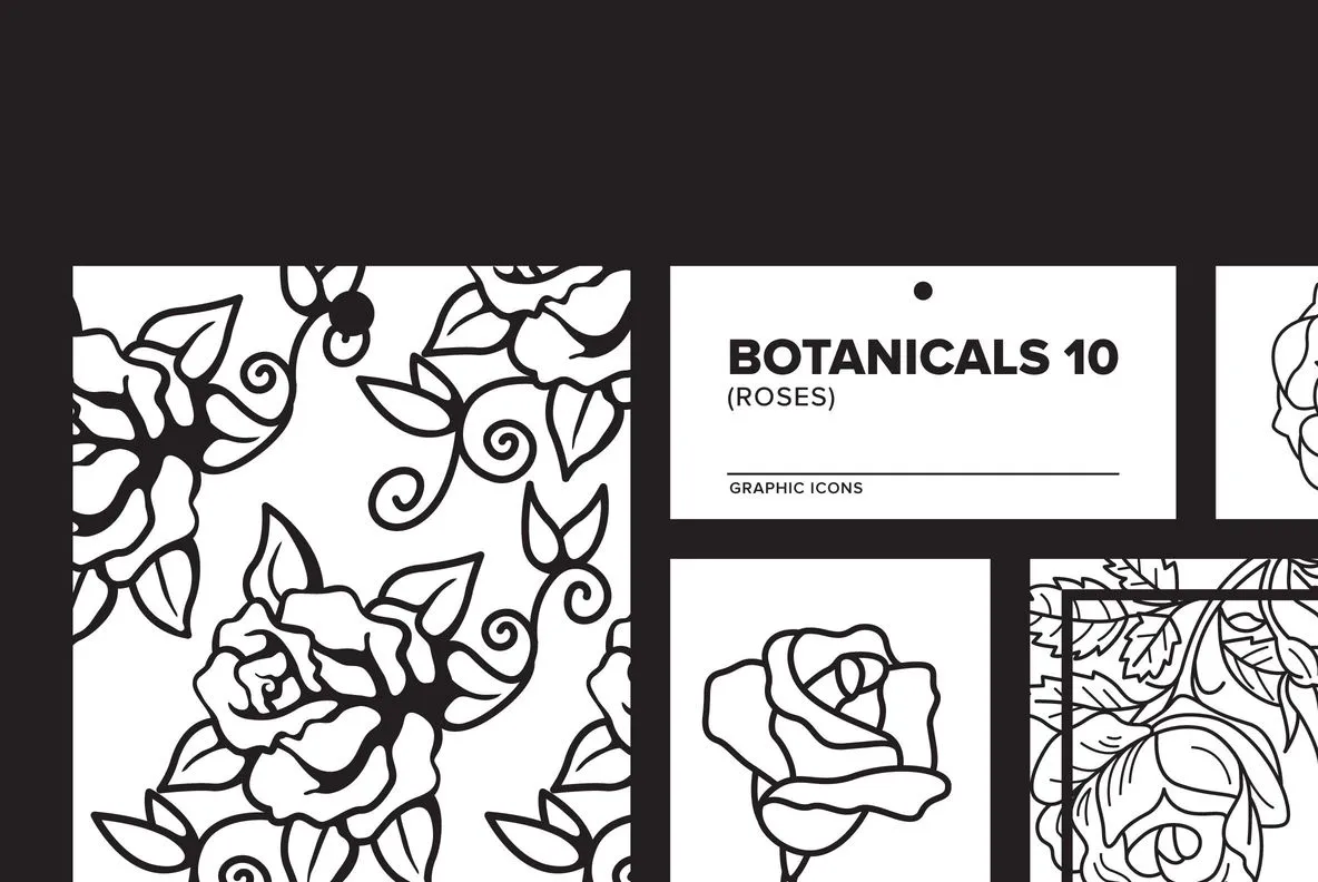 Botanicals 10 (Roses)