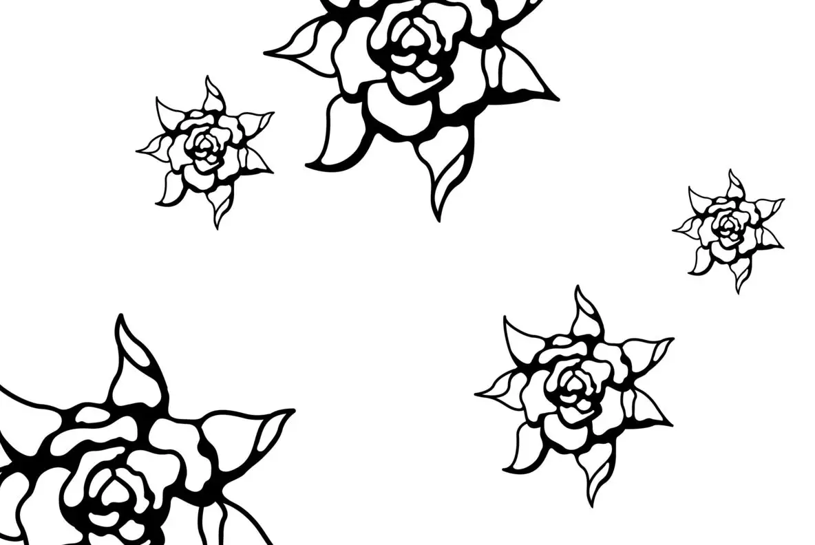 Botanicals 10 Roses Graphics - YouWorkForThem