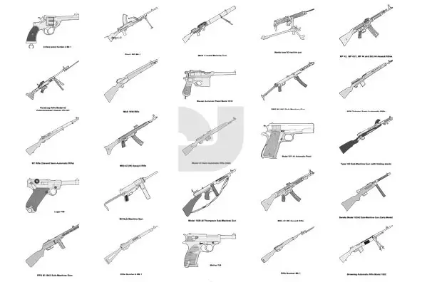 Guns Illustrations - YouWorkForThem