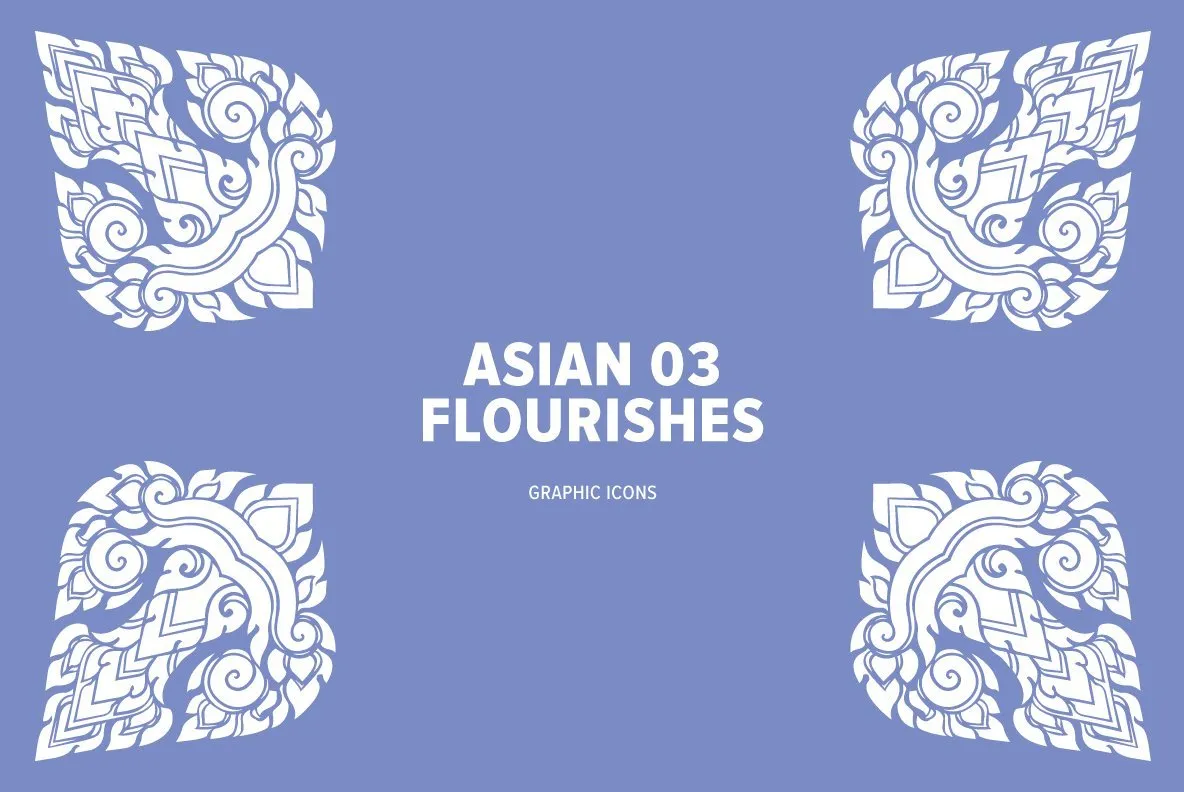 Asian Flourishes 03