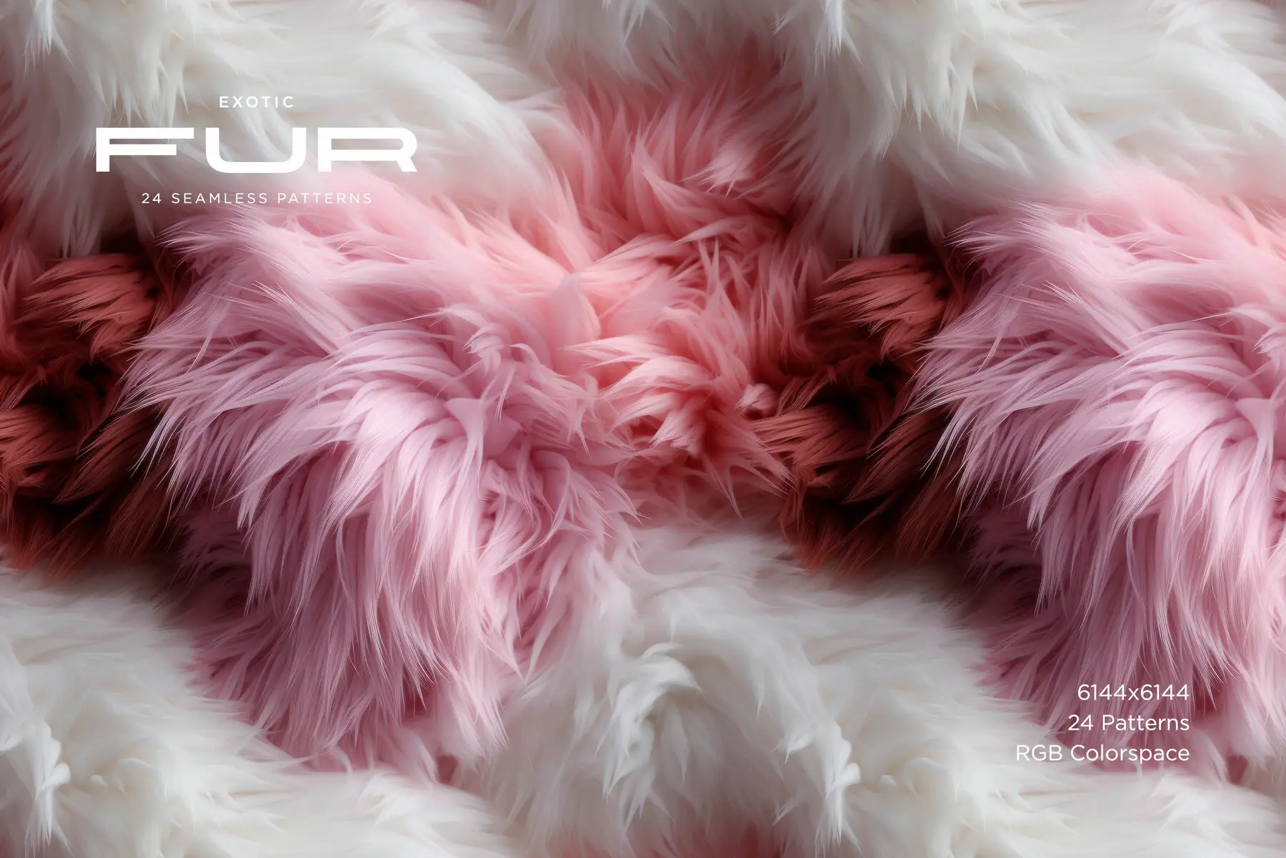 Exotic Fur - 24 Seamless Patterns Patterns - YouWorkForThem