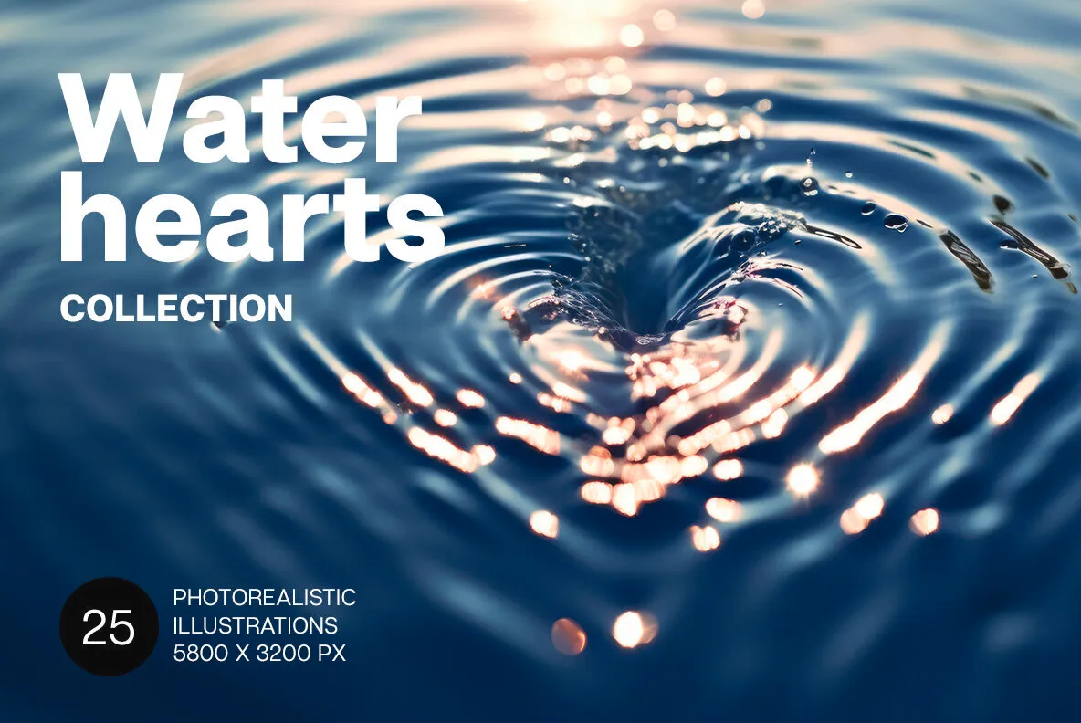 Water hearts