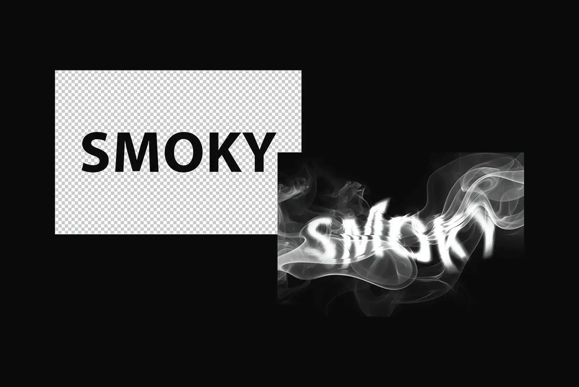 Smoke Text Effect - Youworkforthem