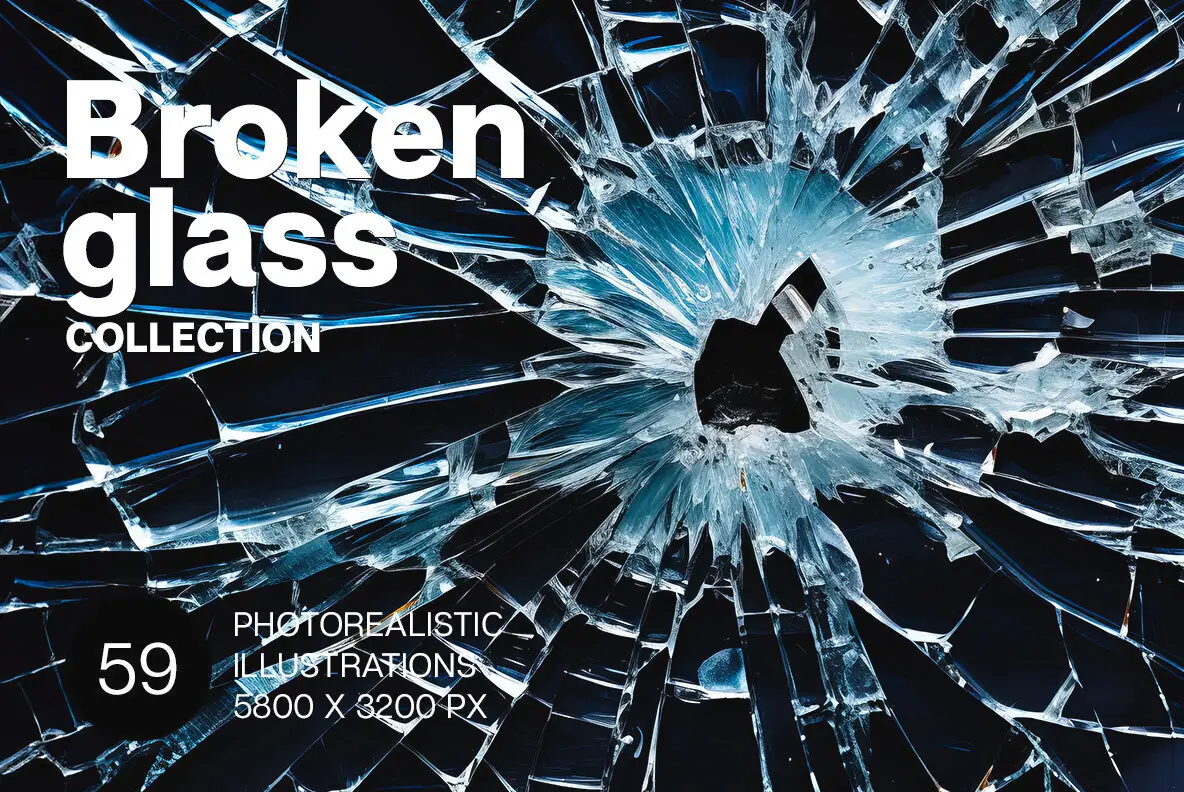 Broken glass