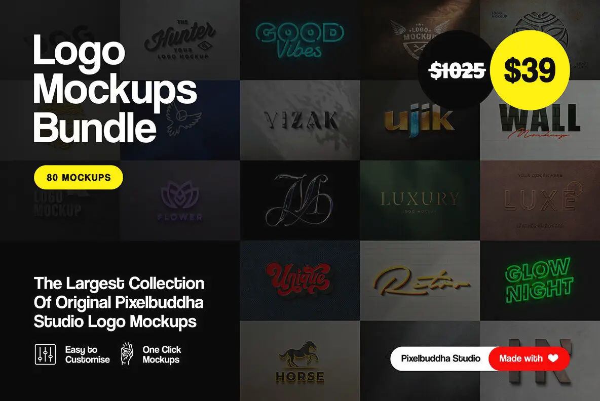 Logo Mockups Ultimate Bundle