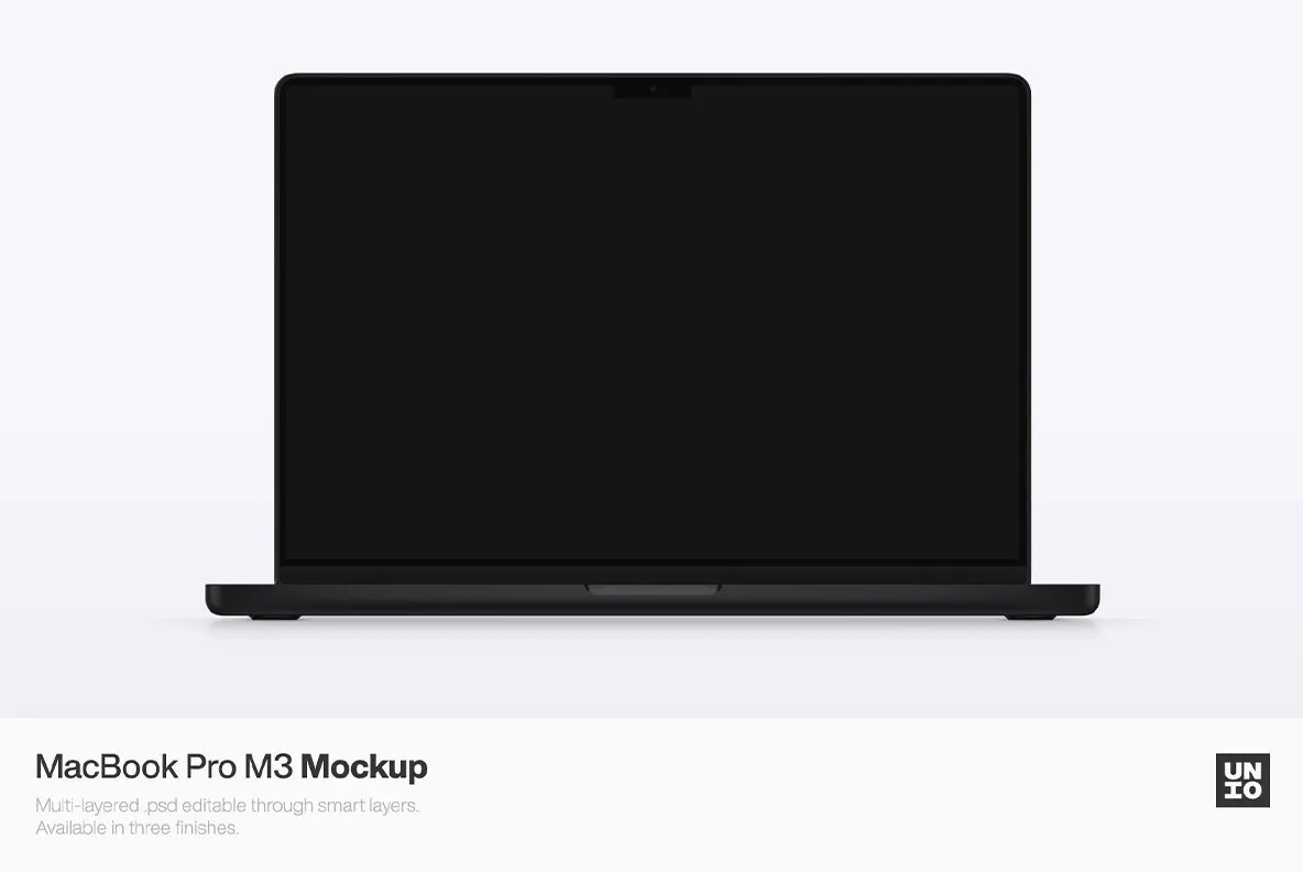 Macbook Pro M3 2023 Mockup