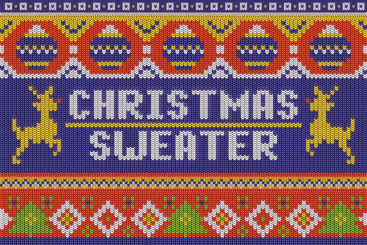 Christmas Sweater Effect